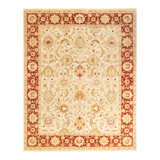Classic One-of-a-Kind 8' 0" X 9' 10" Hand Knotted Area Rug