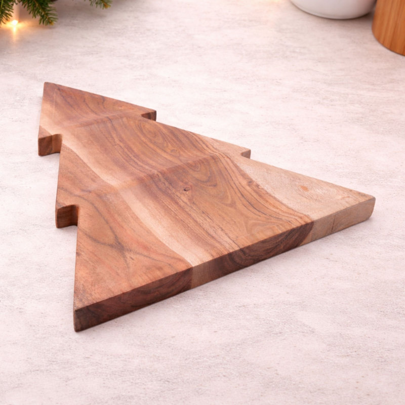 Plateau de service en bois 16 "L