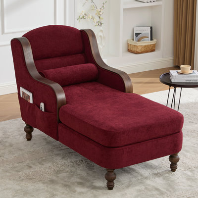 Fauteuil inclinable surdimensionné en chenille