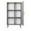 Amirah 120 cm H x 80 cm W Standard Bookcase-737157374