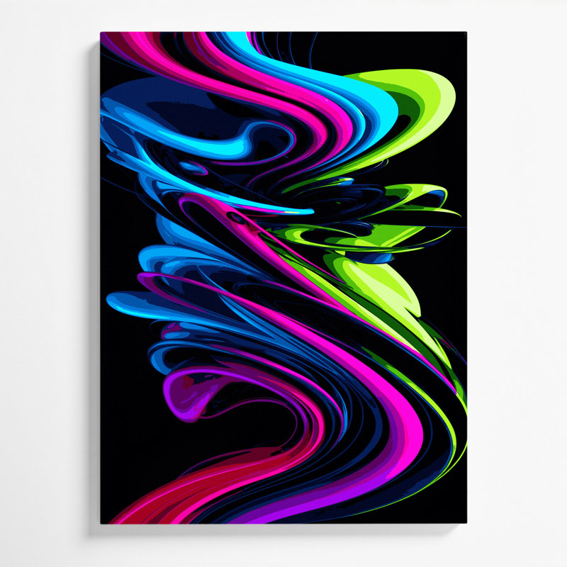 Art numérique sur toile, abstraction numérique 83