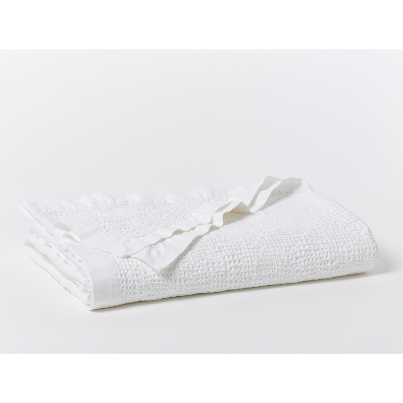 Reyes Pillow Sham, Alpine White, Standard/Twin
