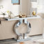 Trustin 43.11" W Mirrored Console Table with O-Shaped Base-458042589
