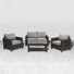 Umeh 4 - Person Modular Patio Conversation Set with Cushions