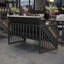 Ensemble de table basse et de chaises de style industriel L 47,24 po x l 23,62 po