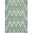 Teal/Ivory