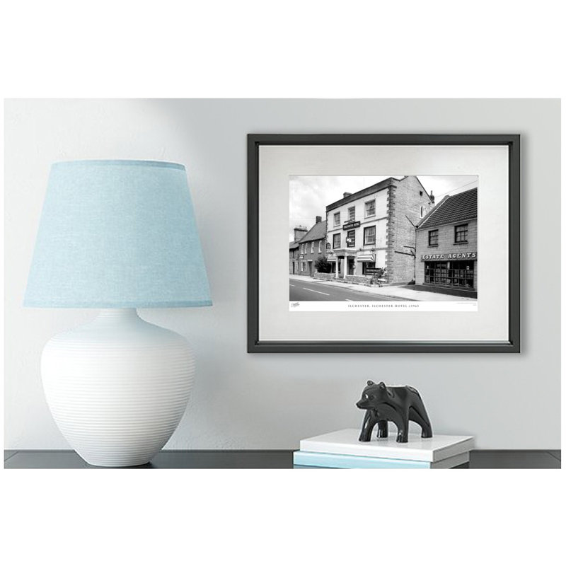 Ilchester, Ilchester Hotel C1965 - Single Picture Frame Print, 40cm H x 50cm W x 2.3cm D