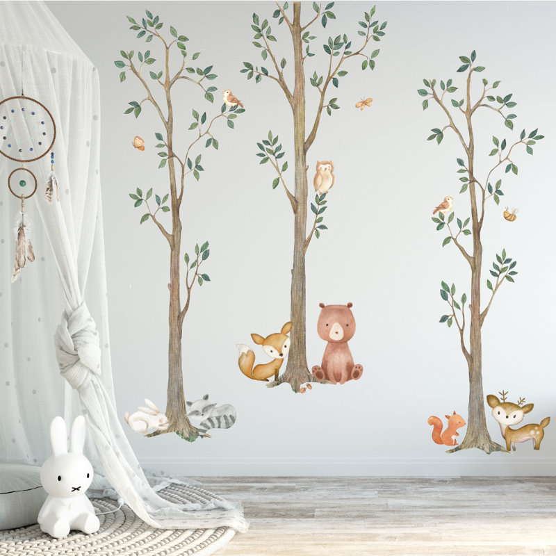 Non-Wall Damaging Wall Decal, 72" H x 80" W