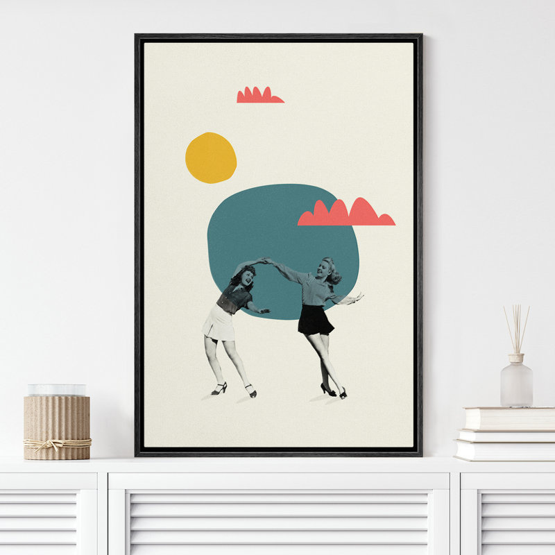 Dance, Black, 24" H x 16" W
