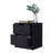 2 Drawers Nightstand, Bedside Table With Storage-1673588671