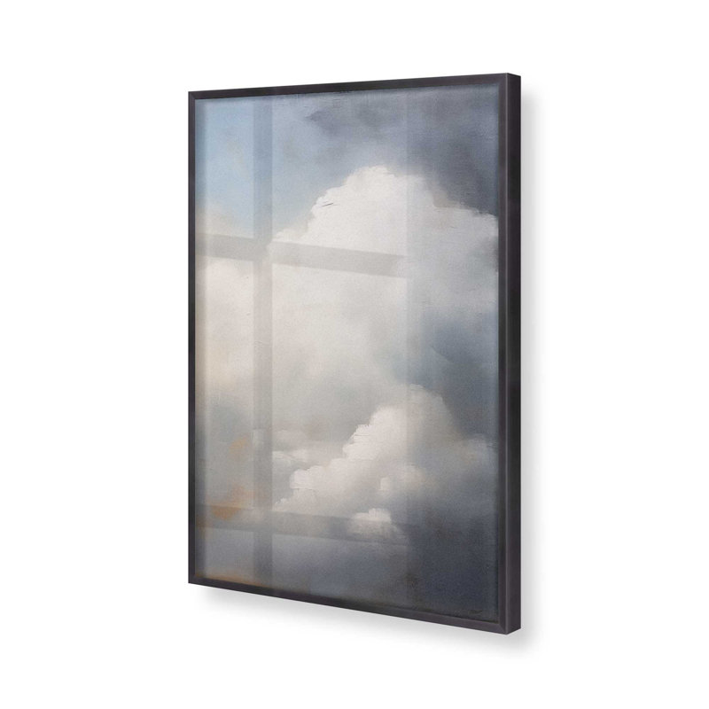 Nimbus Dream I, H 37,25 po x l 25,25 po, Cadre photo simple en zinc vieilli