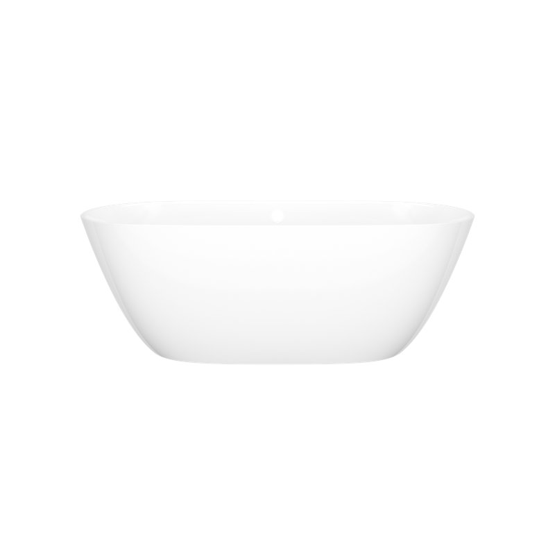 Lussari 60" x 28" Freestanding Soaking Bathtub, White