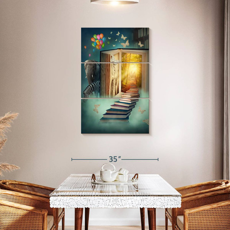 Stairway To Fantasy, H 45 po x l 28 po
