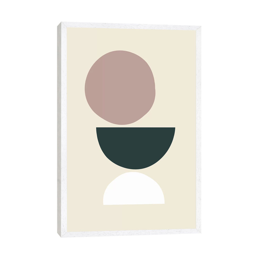 Mid-Century Shapes I von The Maisey Design Shop - Galerie-verpackte Leinwand Giclée auf Leinwand