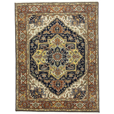 Sigitas Performance Wool Floral Rug