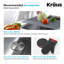KRAUS 30-in Standart PRO™ Kitchen Sink Combo Set with Bolden™ Kitchen Faucet and Soap Dispenser-32408618