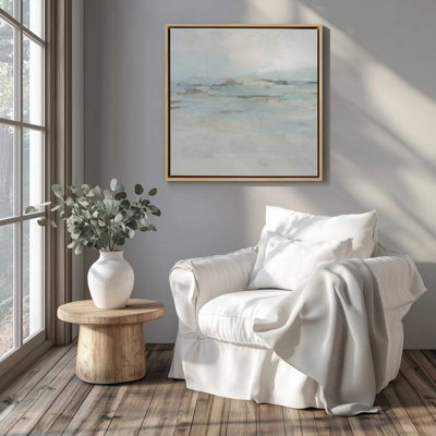 «Softly Spoken Waves II», reproduction sur toile dans un cadre