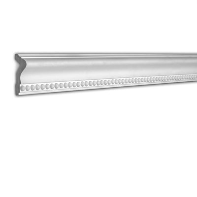 Moulure à panneau en polyuréthane à pois 1 po x 2-3 / 4 po x 96 po Pro L 48