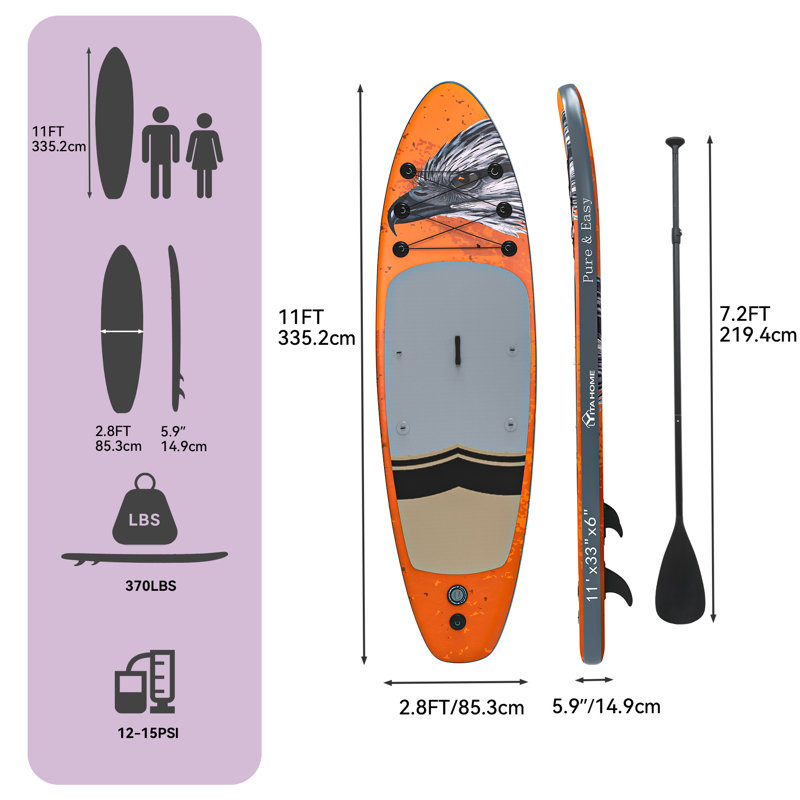 Balconera 11'X 6'' Eagle Inflatable SUP Board