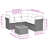 Vidaxl Garden Sofa Set Grey And Brown