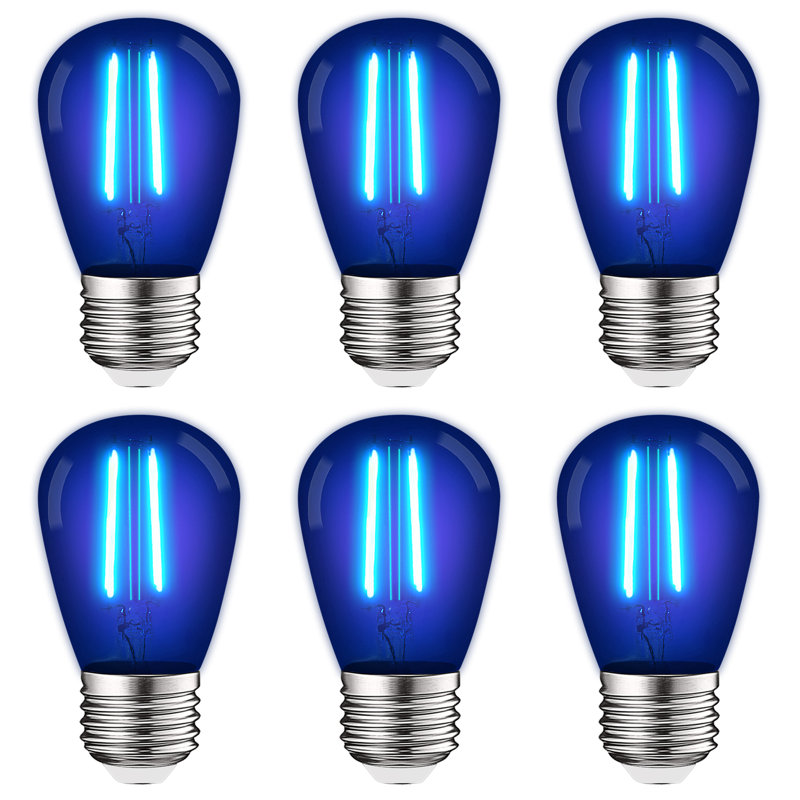 Guirlande lumineuse 0,5 W à DEL S14 de 0,5 W, culot moyen (standard) E26