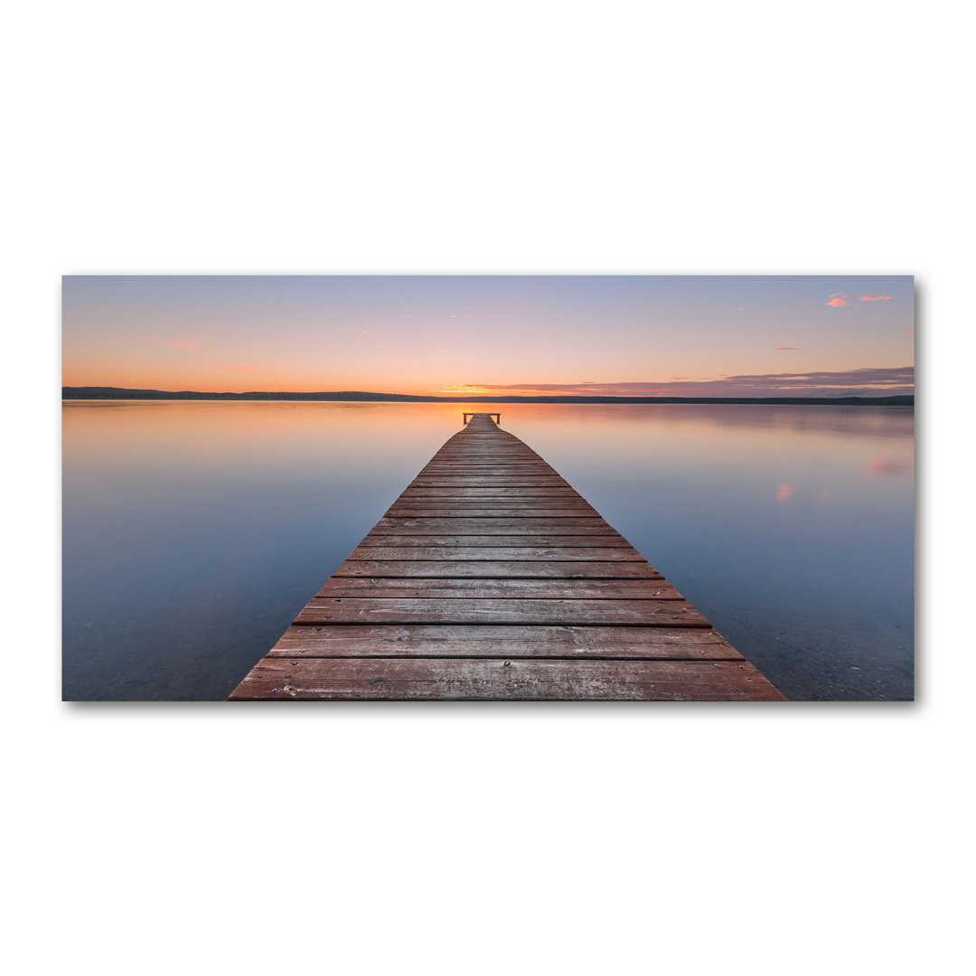 Wooden Pier - Kunstdrucke auf Leinwand