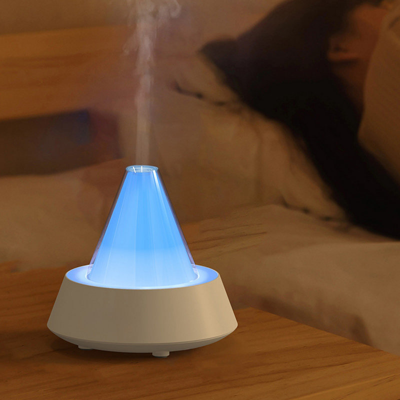Humidificateur de bureau multi-fonction, White