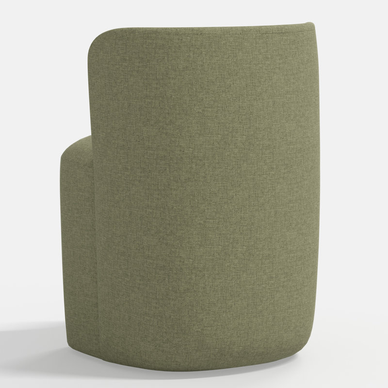 Stoffer Home x Cloth & Company Gail Dining Chair, Zuma Laurel Textured Linen