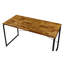 Bureau d'écriture rectangulaire en bois massif idéal pour le bureau ou le bureau dans la chambre ou le salon-1853185197
