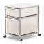 Classeur à 2 tiroirs en acier avec roulettes H 24 po x l 16,3 po x P 20,5 po (1 ensemble)-1026217354