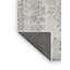 Tapis décoratif gris en laine oriental-344407823