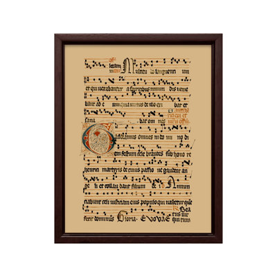 Gregorian Chant Manuscript