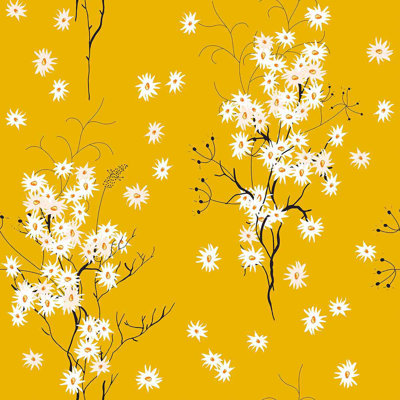 Peel & Stick Floral Tile