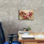 "Epic Graffiti" Fleurs rouges "par Silvia Vassileva, art mural sur toile, 18 po x 12 po-1921313266