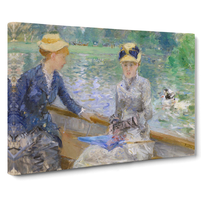 Summers Day by Berthe Morisot - Wrapped Canvas Painting, 35cm H x 50cm W x 3cm D