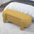Cineus Oval Fabric Upholstered Storage Ottoman-116581590