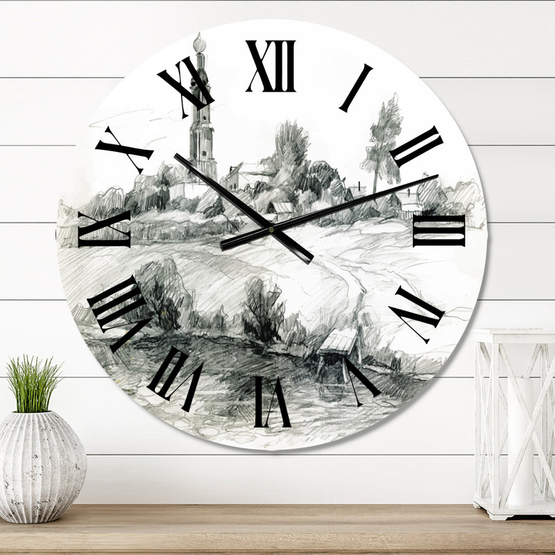 Horloge murale surdimensionnée, Petit