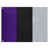 Mauve / noir / argent sélectionné