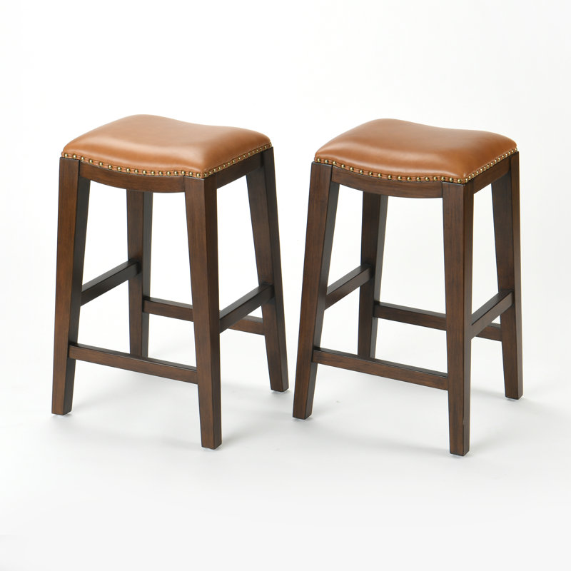 Tabouret de comptoir 24 po Jhordyn, Bronze / Brun