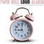 Quartz Movement / Crystal Alarm Tabletop Clock-1005407
