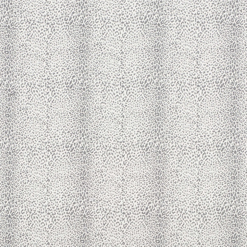 Mini Leopard Outdoor Fabric, Charcoal