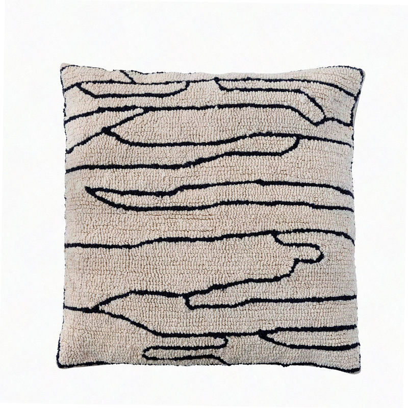 Abstract Design Cotton Throw & Pillow Set