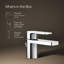Parallel Single Hole Bathroom Faucet-1028109768