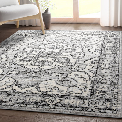 Mystic Vintage Look Synthetic 160cm X 213cm Area Rug