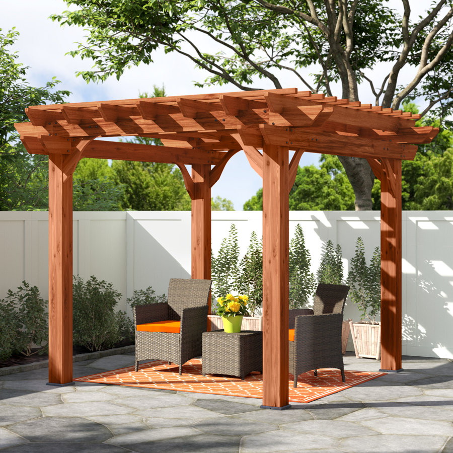 Solid Wood Pergola