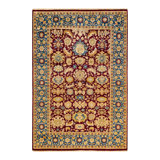 Classic One-of-a-Kind 6' 1" X 9' 0" Hand Knotted Area Rug