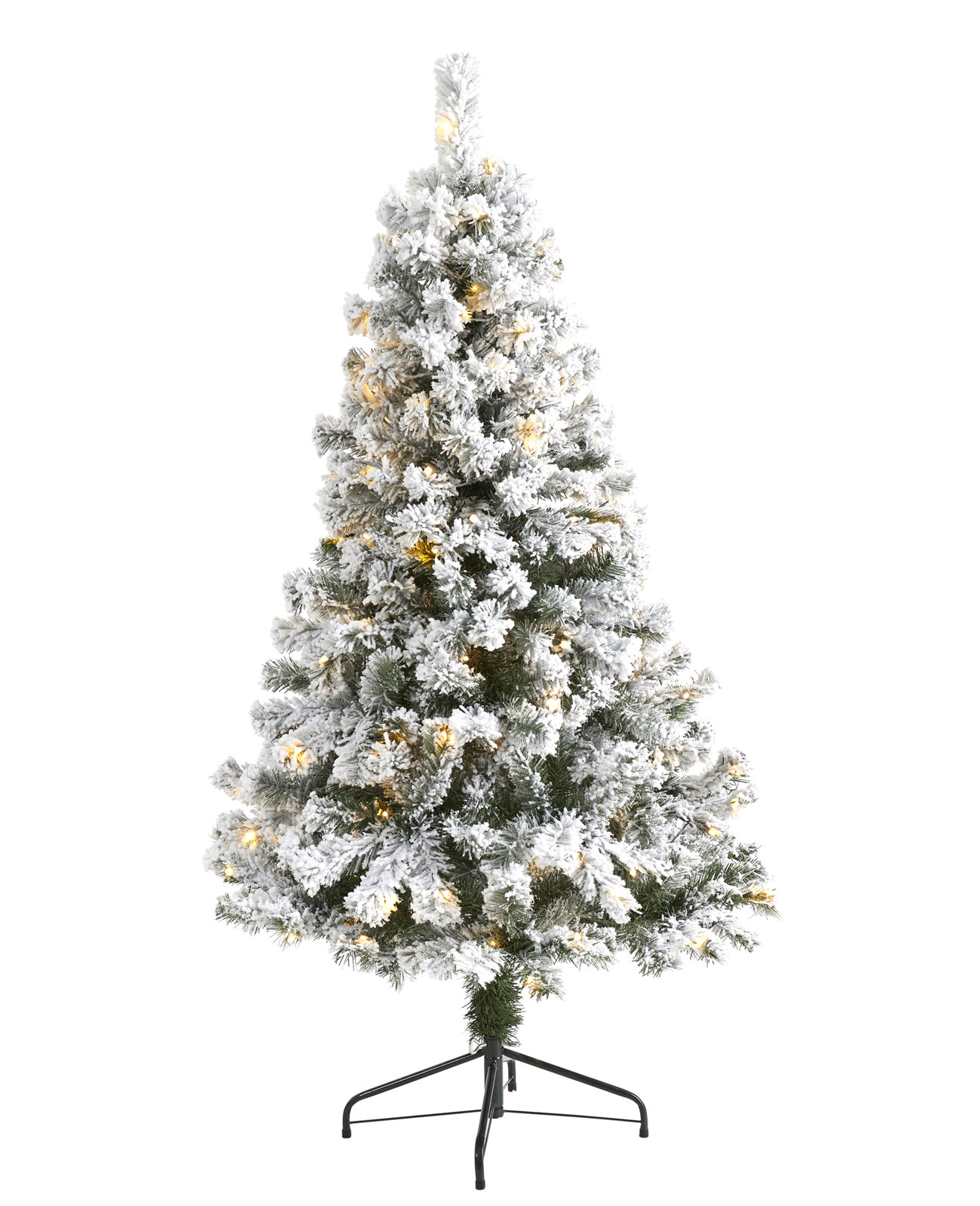 Lighted Artificial Christmas Tree, 5' H