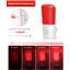 Veilleuse rouge à brancher avec 2 lumières à DEL à intensité variable avec crépuscule à l'aube, lumière rouge réglable pour chambre d'enfant, couloir