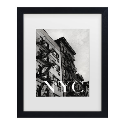 Œuvre encadrée «Bachel Rikard Martin Nyc Fire Escapes 2 Matted»