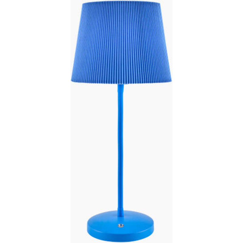 Wilcher Table Lamp, Blue, Blue